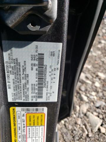 Photo 10 from auction – 2017 FORD FUSION SE with VIN 3FA6P0HD3HR300663