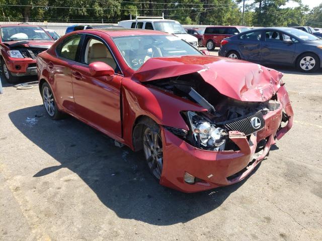 LEXUS IS 250 2008 with VIN JTHBK262885053758 - Photo from auction