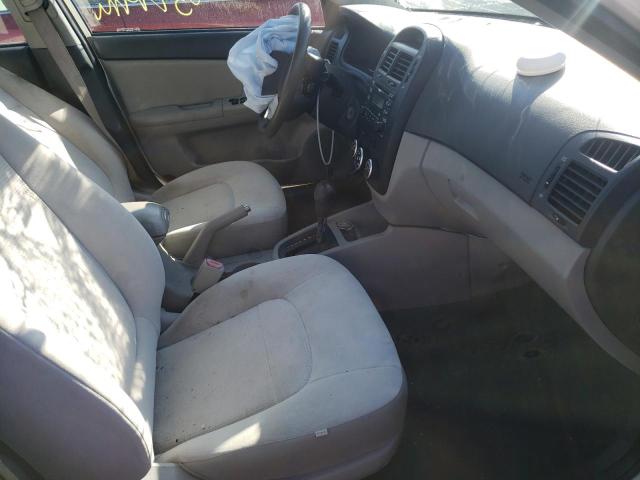 Photo 5 from auction – 2009 KIA SPECTRA EX with VIN KNAFE222695623772