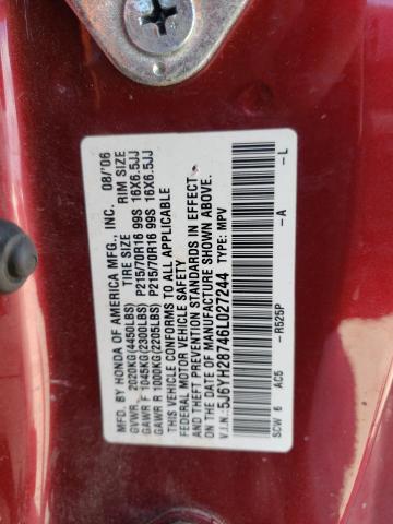 Photo 10 from auction – 2006 HONDA ELEMENT EX with VIN 5J6YH28746L027244