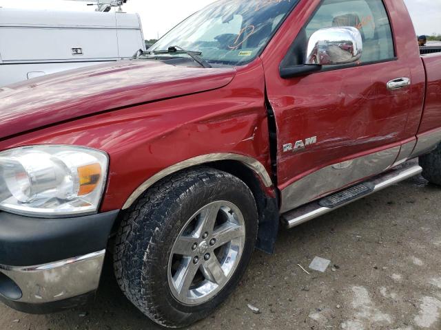 Photo 9 from auction – 2008 DODGE RAM 1500 S with VIN 1D7HA16KX8J201298
