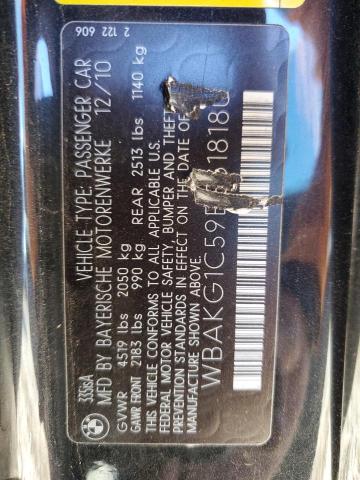 Photo 10 from auction – 2011 BMW 335 IS with VIN WBAKG1C59BE618180