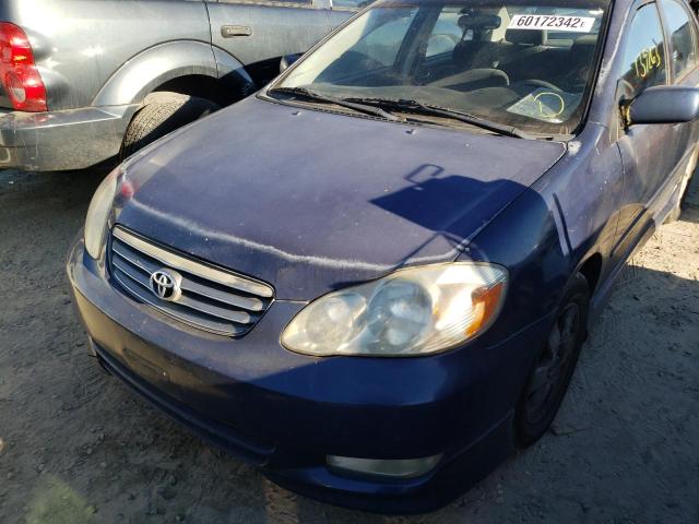 Photo 9 from auction – 2004 TOYOTA COROLLA CE with VIN 1NXBR32E94Z211104