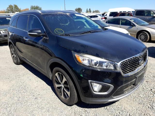 KIA SORENTO EX 2016 with VIN 5XYPH4A17GG027531 - Photo from auction