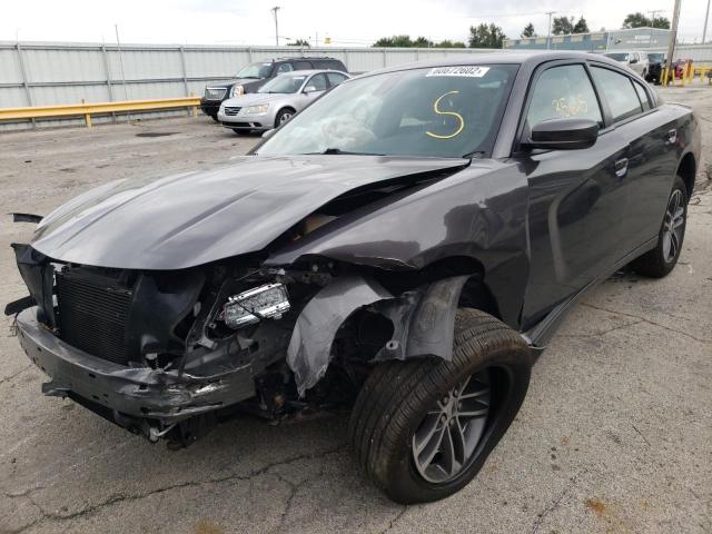 Photo 2 from auction – 2019 DODGE CHARGER SX with VIN 2C3CDXJG9KH568501