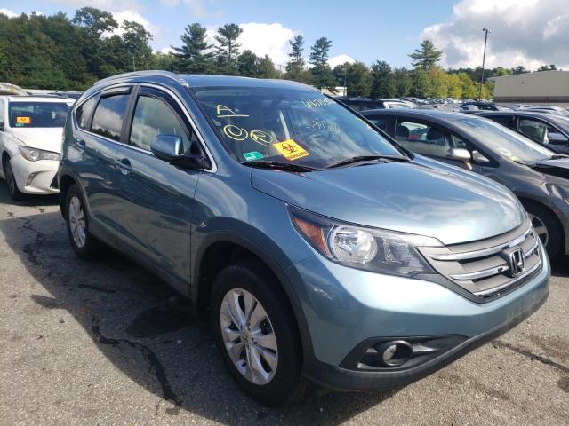 HONDA CR-V EXL 2014 with VIN 2HKRM4H77EH650913 - Photo from auction