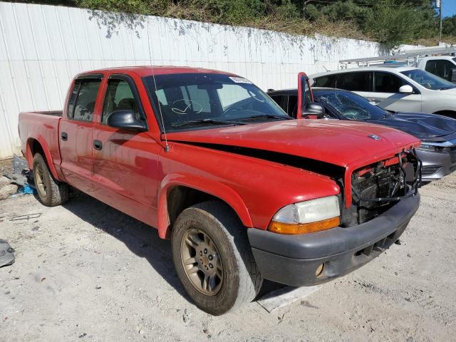 DODGE DAKOTA QUA 2003 with VIN 1D7HL38X83S332926 - Photo from auction