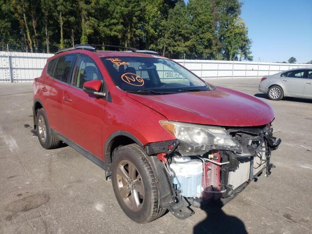 TOYOTA RAV4 XLE 2015 with VIN JTMWFREV4FJ040084 - Photo from auction