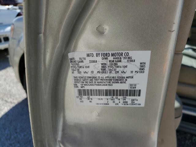 Photo 10 from auction – 2011 FORD ESCAPE XLT with VIN 1FMCU0D79BKA68163