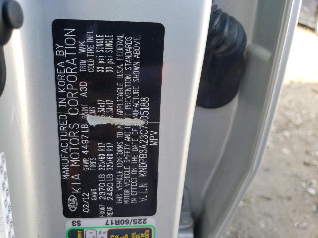 Photo 10 from auction – 2012 KIA SPORTAGE B with VIN KNDPB3A23C7305188