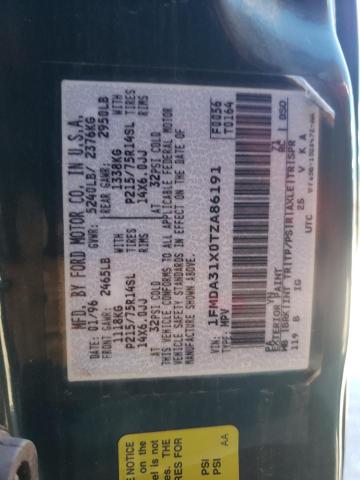 Photo 10 from auction – 1996 FORD AEROSTAR with VIN 1FMDA31X0TZA86191