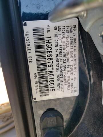 Photo 10 from auction – 1996 HONDA 1100CC with VIN 1HGCE6676TA016015