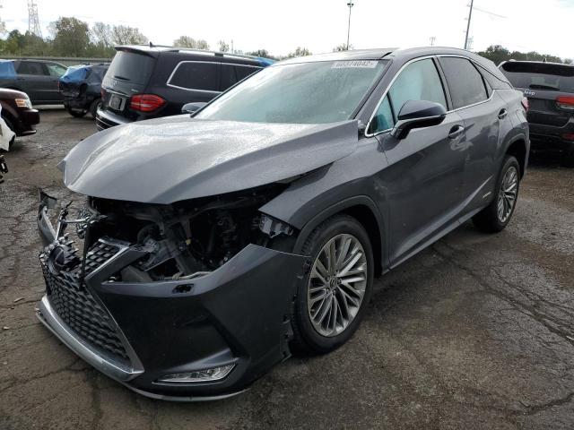 Photo 2 from auction – 2022 LEXUS RX 450H with VIN 2T2JGMDA2NC077908