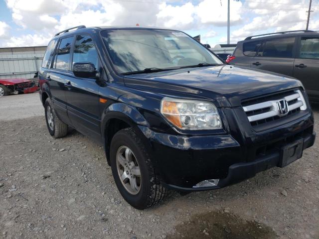 HONDA PILOT EX 2006 with VIN 2HKYF18536H543619 - Photo from auction
