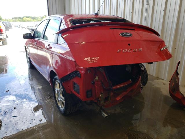 Photo 3 from auction – 2008 FORD FOCUS SE with VIN 1FAHP35NX8W285180