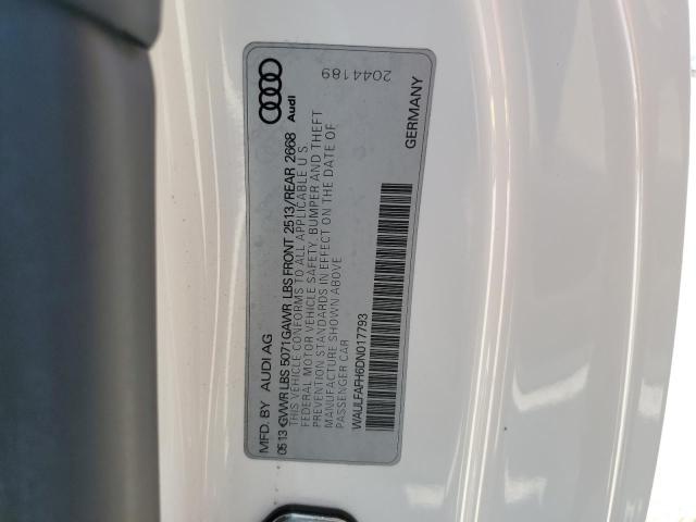 Photo 10 from auction – 2013 AUDI A5 PREMIUM with VIN WAULFAFH6DN017793