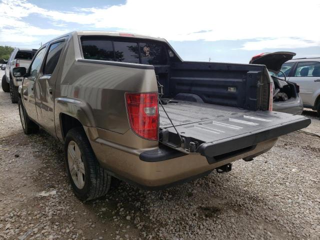 Photo 3 from auction – 2009 HONDA RIDGELINE with VIN 5FPYK16589B105395