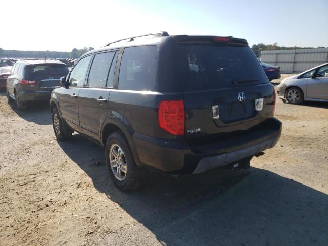 Photo 3 from auction – 2003 HONDA PILOT exl with VIN 2HKYF18573H587537