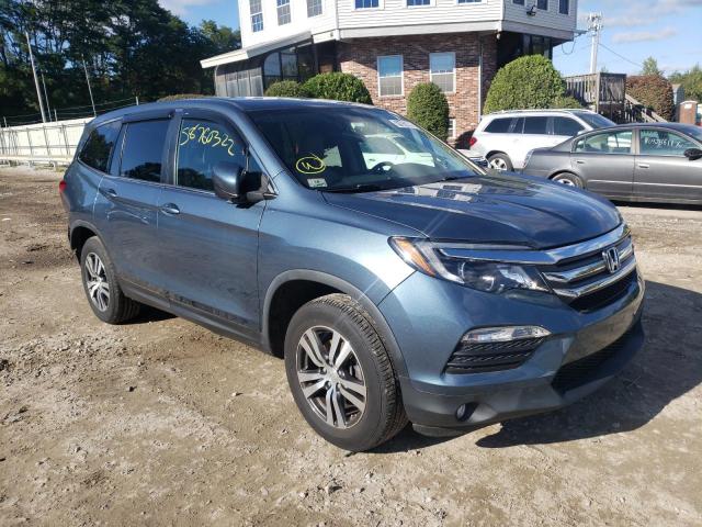 HONDA PILOT EXL 2017 with VIN 5FNYF6H56HB050659 - Photo from auction