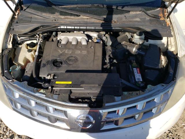 Photo 7 from auction – 2005 NISSAN MURANO SL with VIN JN8AZ08T05W306777