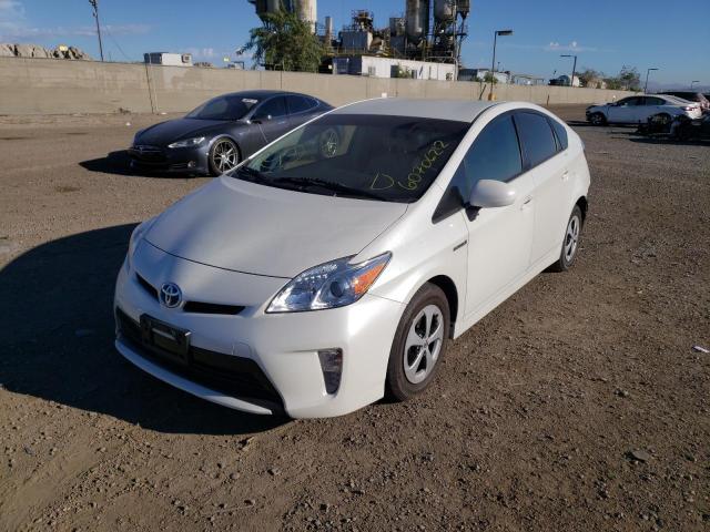 Photo 2 from auction – 2015 TOYOTA PRIUS with VIN JTDKN3DU8F0478152