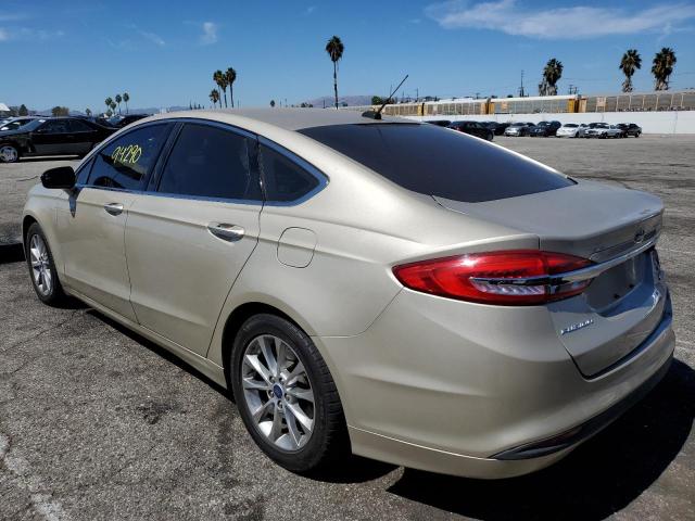 Photo 3 from auction – 2017 FORD FUSION SE with VIN 3FA6P0HD0HR132741