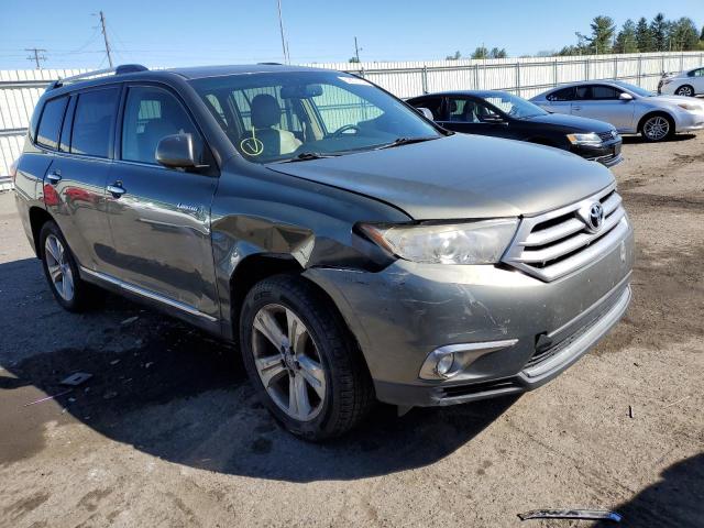 TOYOTA HIGHLANDER 2012 with VIN 5TDDK3EHXCS129795 - Photo from auction