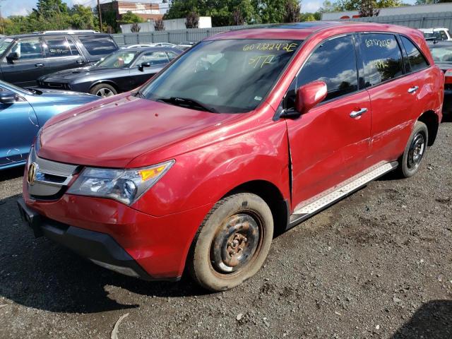 Photo 2 from auction – 2008 ACURA MDX TECHNO with VIN 2HNYD28468H506217