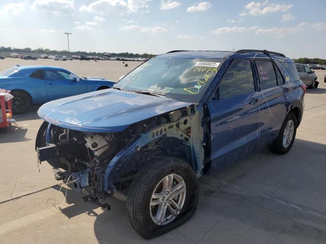 Photo 2 from auction – 2022 FORD EXPLORER X with VIN 1FMSK8DHXNGA16749