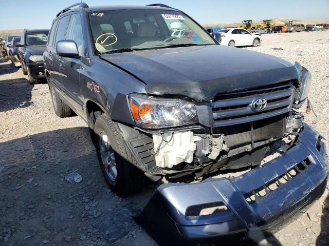 TOYOTA HIGHLANDER 2004 with VIN JTEEP21A940020396 - Photo from auction
