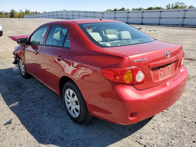 Photo 3 from auction – 2009 TOYOTA COROLLA BA with VIN 2T1BU40E59C130200