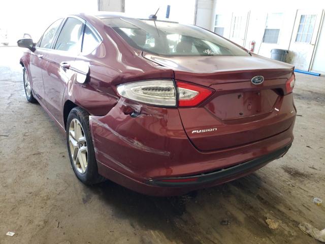 Photo 3 from auction – 2014 FORD FUSION SE with VIN 3FA6P0H72ER192526