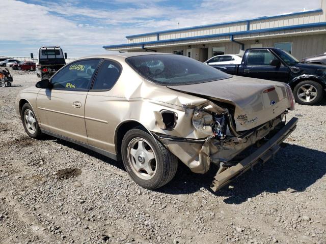 Photo 3 from auction – 2004 CHEVROLET MONTE CARL with VIN 2G1WW12E949446434