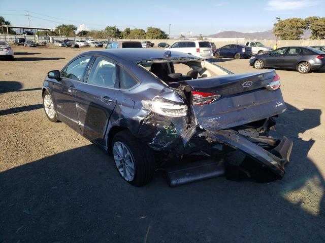 Photo 3 from auction – 2019 FORD FUSION SE with VIN 3FA6P0LU6KR200944