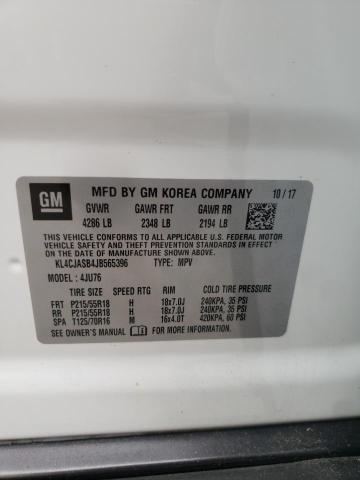 Photo 10 from auction – 2018 BUICK ENCORE PRE with VIN KL4CJASB4JB565396