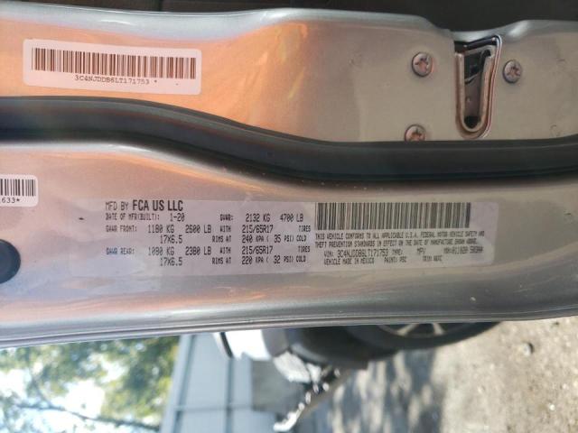Photo 10 from auction – 2020 JEEP COMPASS TR with VIN 3C4NJDDB6LT171753
