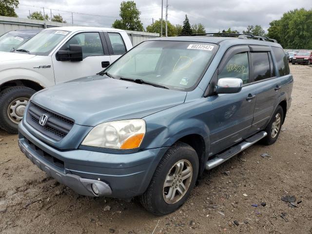 Photo 2 from auction – 2005 HONDA PILOT EXL with VIN 5FNYF18695B041171