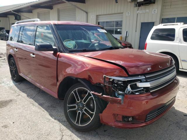 FORD FLEX LIMIT 2014 with VIN 2FMGK5D88EBD43243 - Photo from auction
