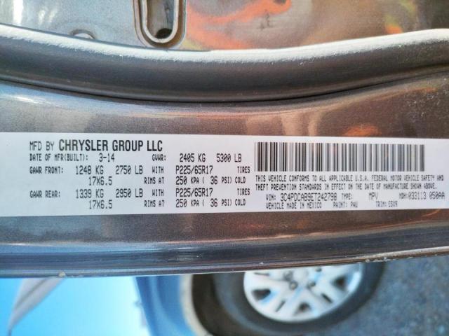 Photo 10 from auction – 2014 DODGE JOURNEY SE with VIN 3C4PDCAB9ET242798