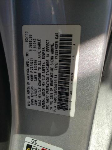 Photo 10 from auction – 2013 HONDA ACCORD EXL with VIN 1HGCT1B87DA014184