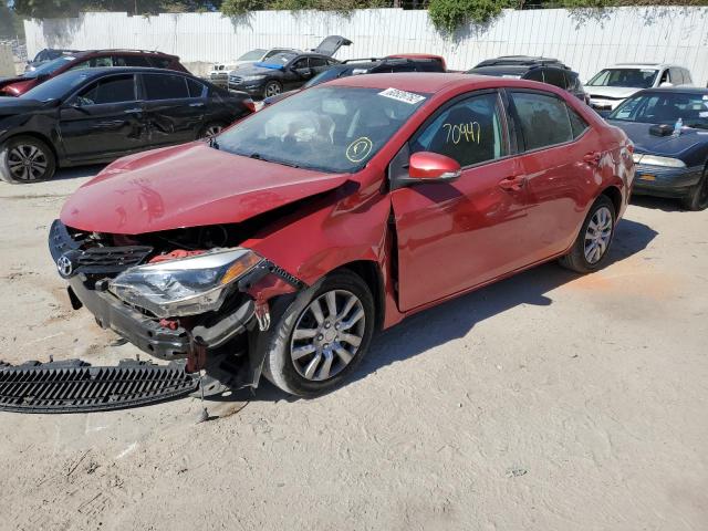 Photo 2 from auction – 2014 TOYOTA COROLLA L with VIN 2T1BURHE2EC155101