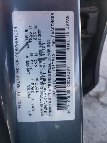 Photo 10 from auction – 2012 MAZDA 3 I with VIN JM1BL1UF3C1527985