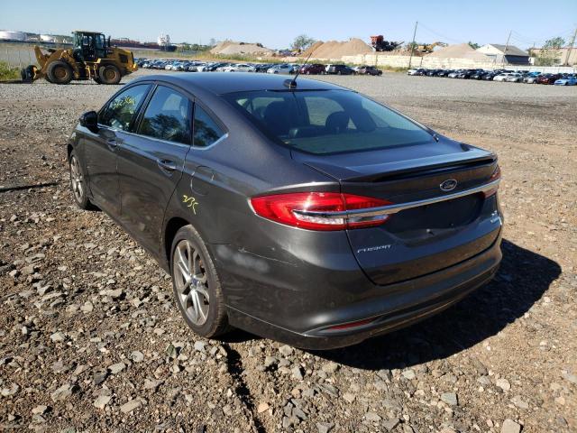 Photo 3 from auction – 2017 FORD FUSION SE with VIN 3FA6P0HD3HR300663