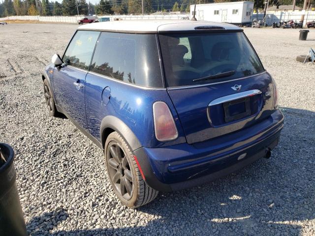 Photo 3 from auction – 2004 MINI COOPER with VIN WMWRC33454TC51471