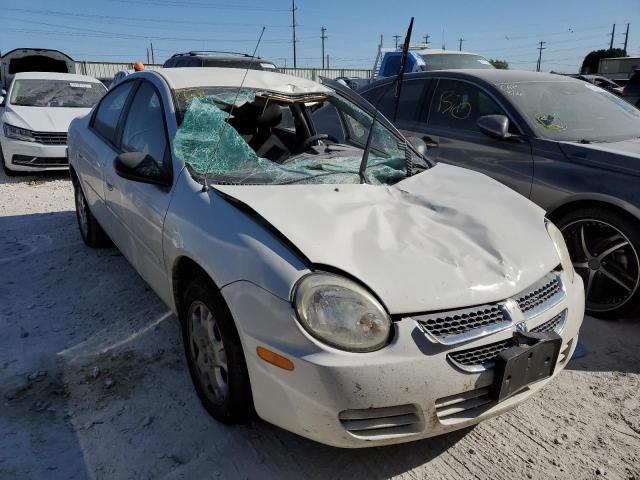 DODGE NEON SXT 2005 with VIN 1B3ES56C25D282853 - Photo from auction