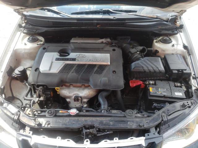 Photo 7 from auction – 2005 KIA SPECTRA LX with VIN KNAFE121255169337