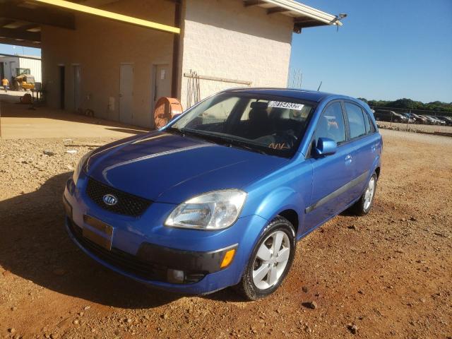 Photo 2 from auction – 2007 KIA RIO 5 SX with VIN KNADE163X76280346