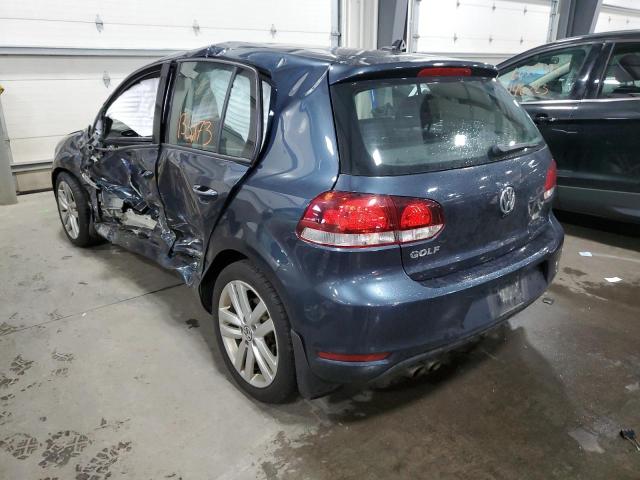 Photo 3 from auction – 2013 VOLKSWAGEN GOLF with VIN WVWDB7AJ2DW003173