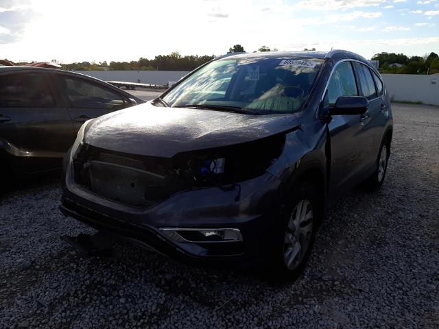 Photo 2 from auction – 2015 HONDA CR-V EXL with VIN 5J6RM4H75FL031766