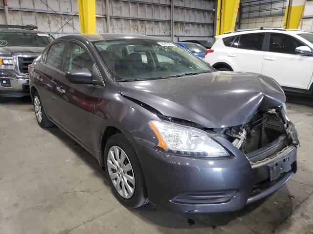 NISSAN SENTRA S 2014 with VIN 1N4AB7AP3EN851681 - Photo from auction